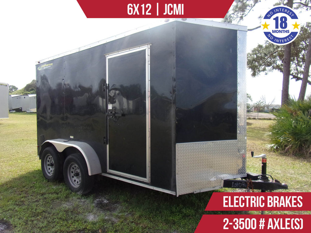 Used 6x12 JCMI Enclosed Trailer **LARGEST USED TRAILER SELECTION IN FLORIDA!**