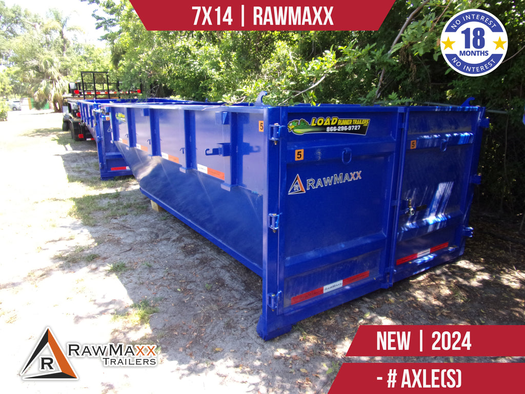 New 7x14 RawMaxx Dump Trailer