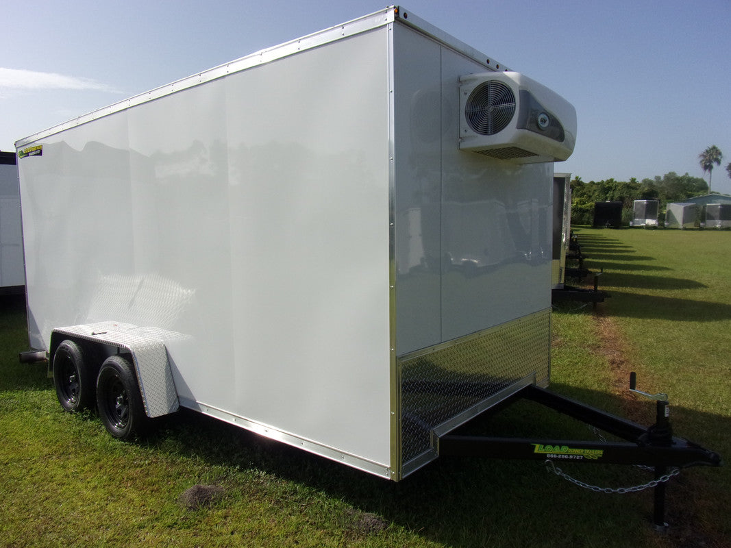 7x16 Small Refrigerated Trailer For Sale