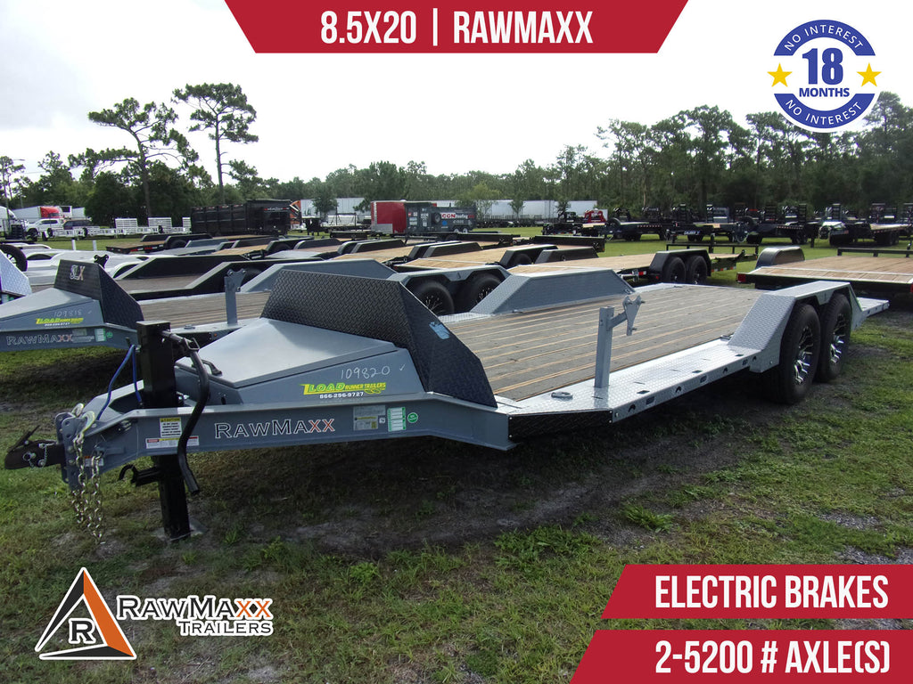 New 8.5x20 RawMaxx Car Hauler Trailer