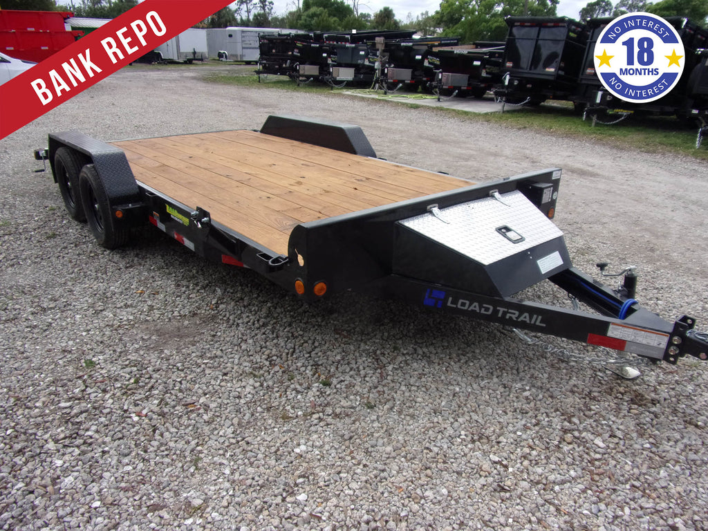 *BANK REPO* Used 8.5x24 Bigfoot Flatbed Trailer