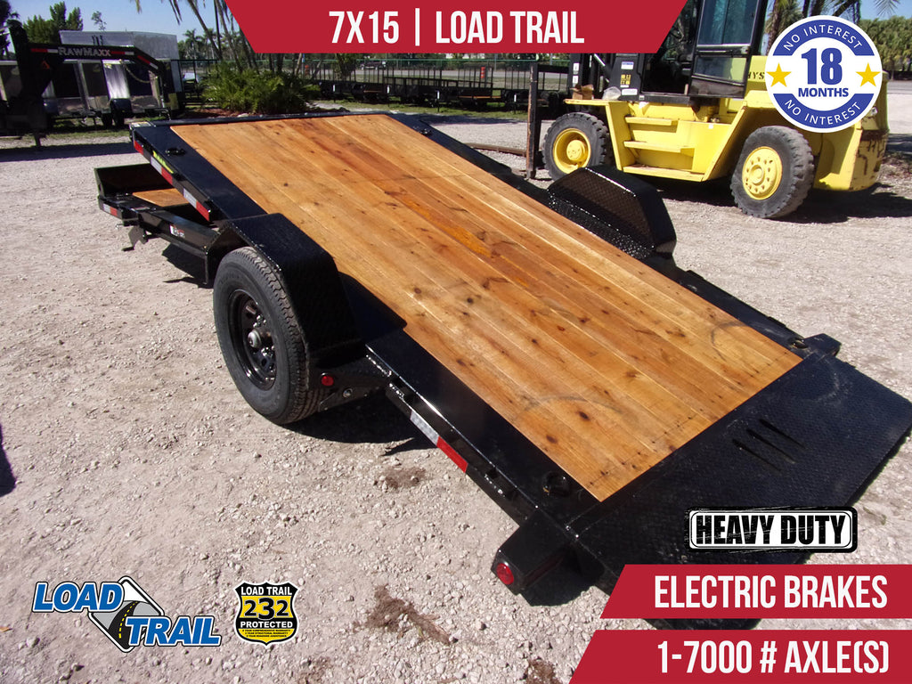 New 7x15 Load Trail Tilt Trailer