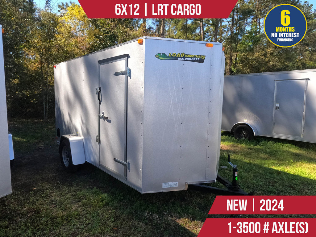 New 6x12 LRT CARGO Enclosed Trailer