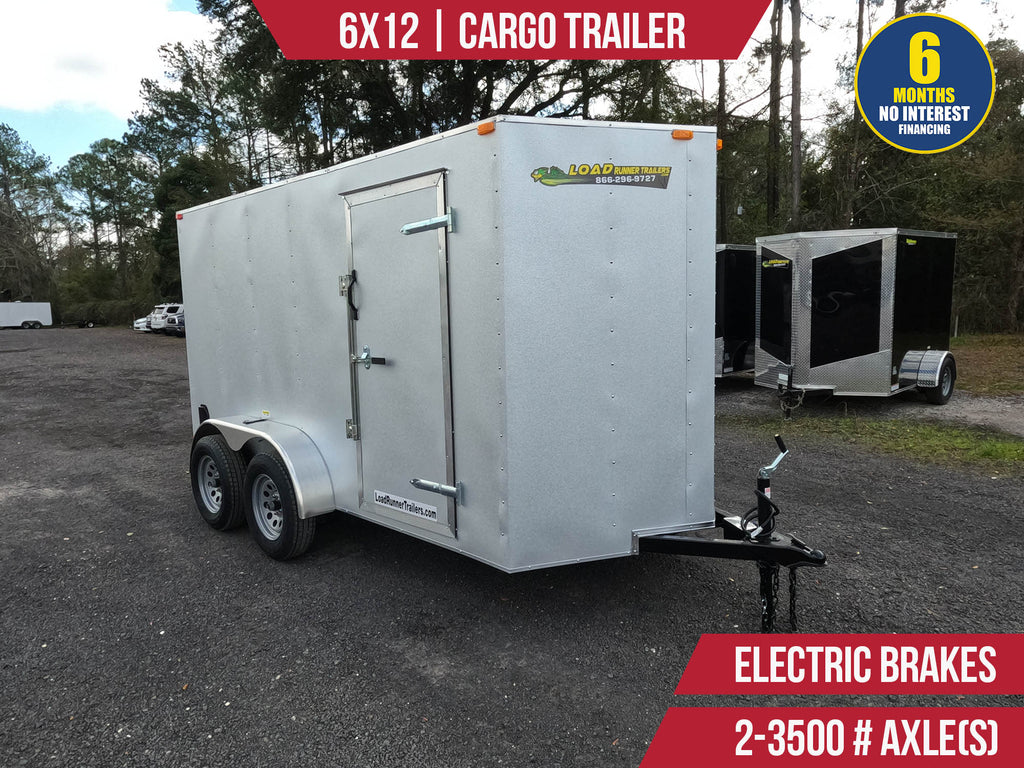 New 6x12 LRT CARGO Enclosed Trailer