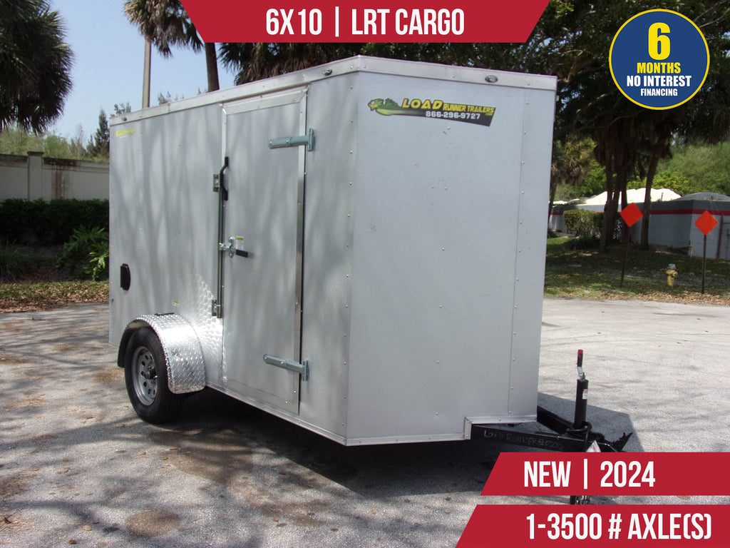 New 6x10 LRT Cargo Enclosed Trailer