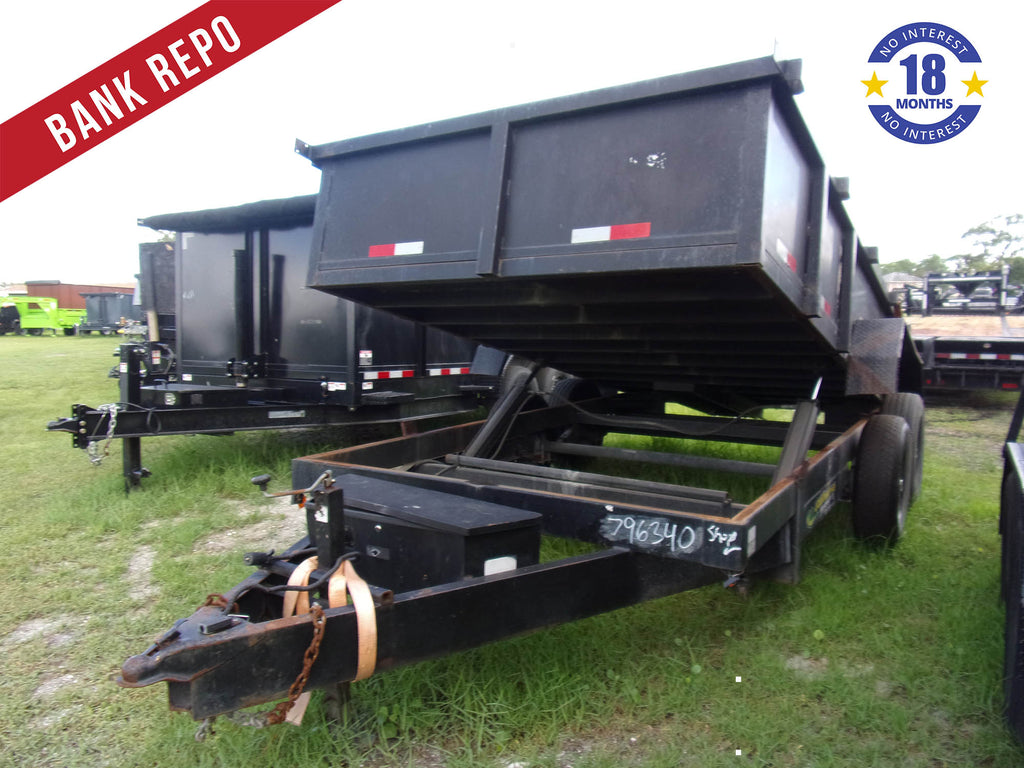 *BANK REPO* Used 7x14 PDQ Dump Trailer