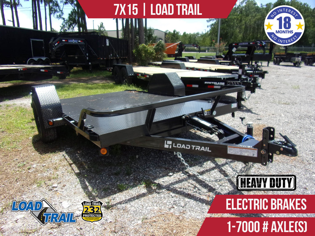 New 7x15 Load Trail Tilt Trailer