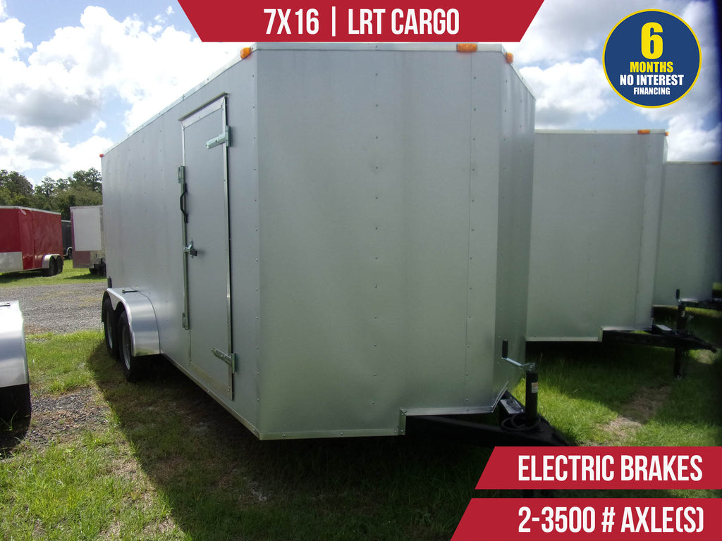 New 7x16 LRT CARGO Enclosed Trailer