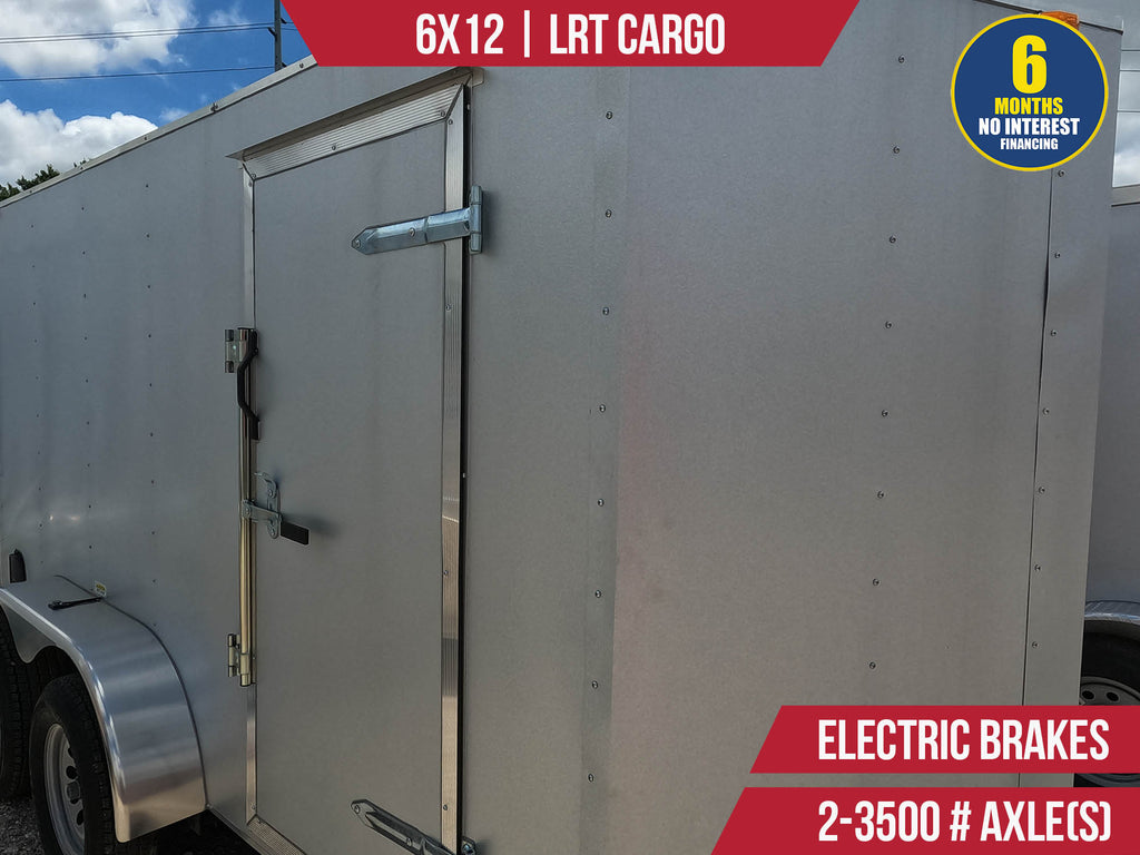 New 6x12 LRT CARGO Enclosed Trailer