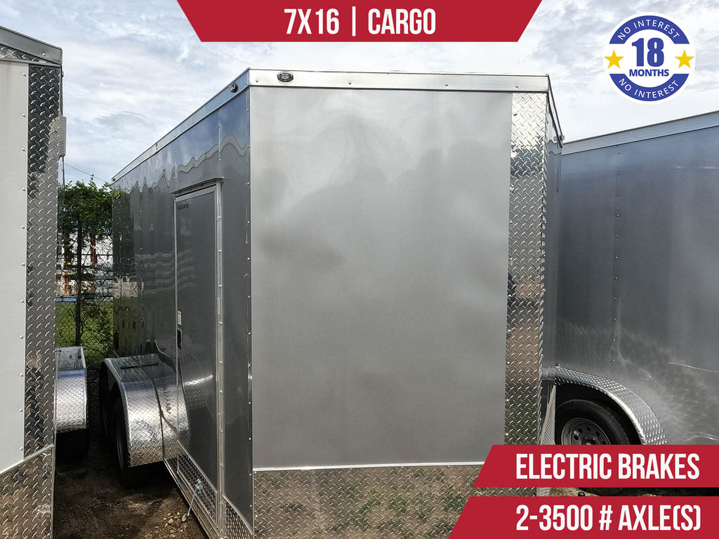 New 7x14 Trailer Sources Enclosed Trailer