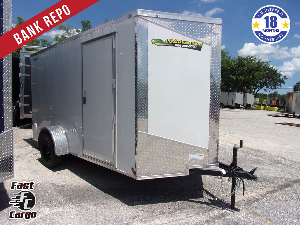 Used 6x12 Fast Cargo Enclosed Trailer