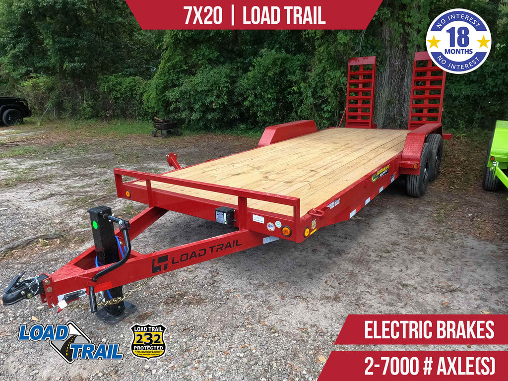 New 7x20 Load Trail Equipment Hauler Trailer