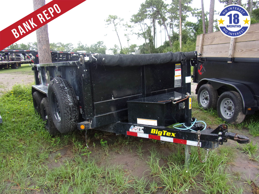 *BANK REPO* Used 6x12 Big Tex Dump Trailer