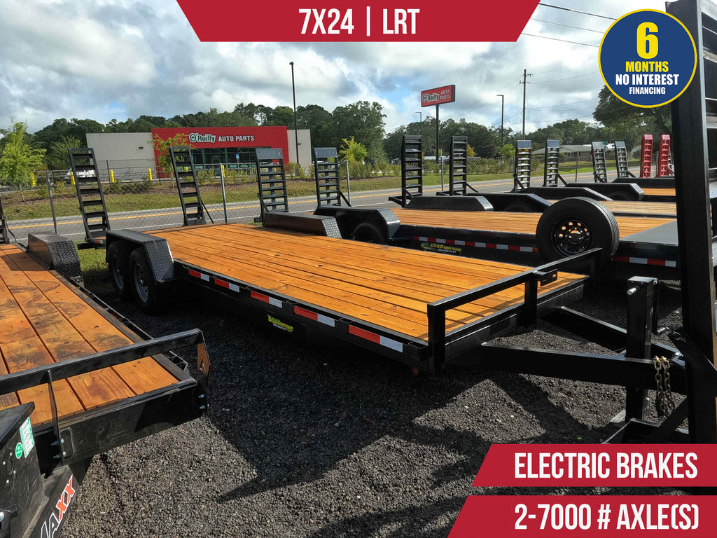 New 7x24 Taylor Equipment Hauler Trailer