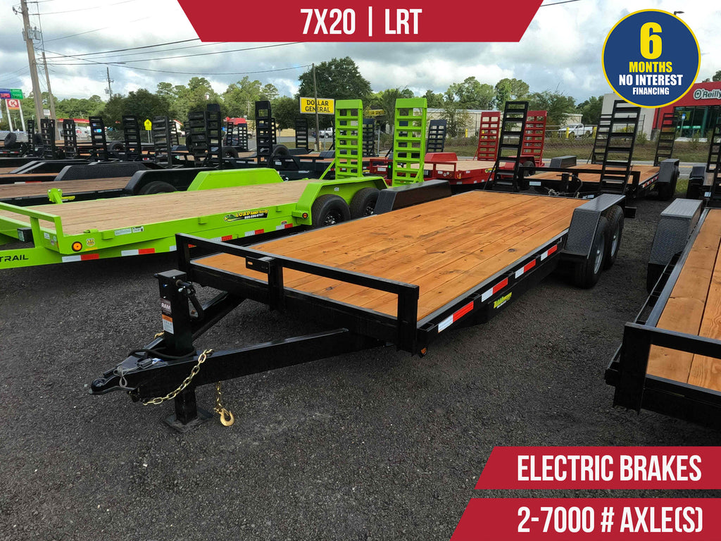 New 7x20 Taylor Equipment Hauler Trailer