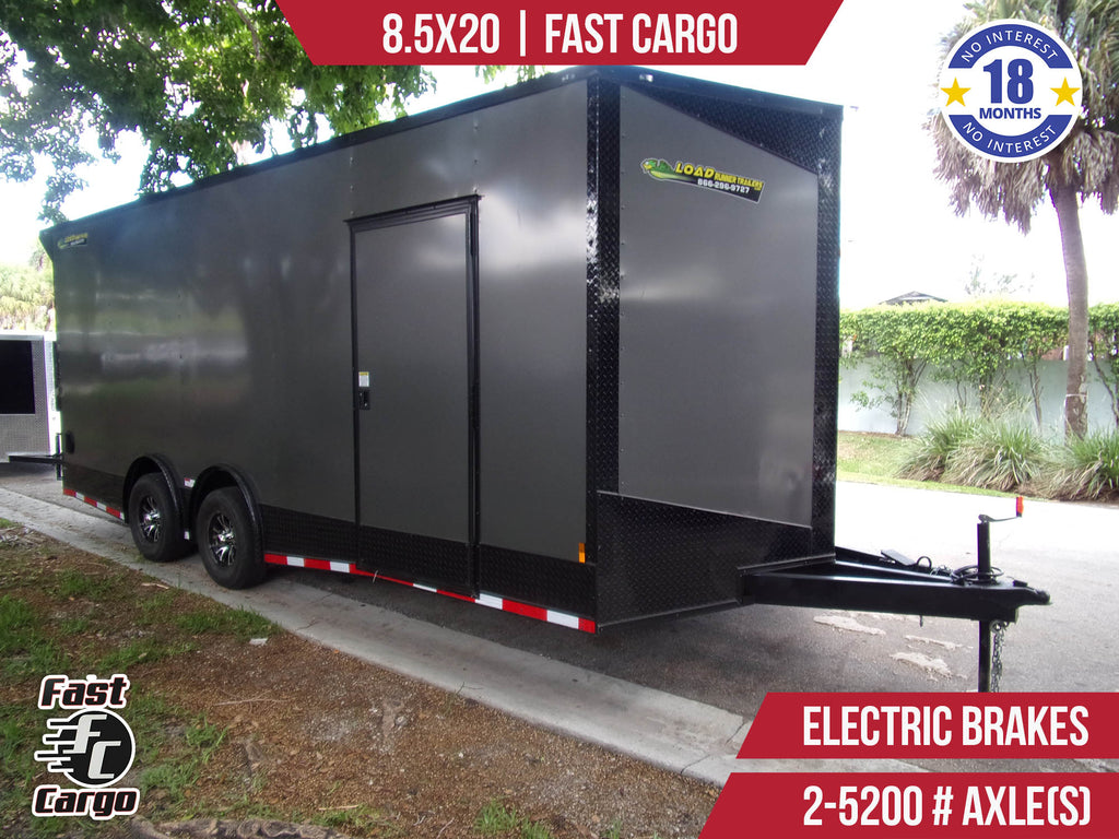 New 8.5x20 Fast Cargo Enclosed Trailer