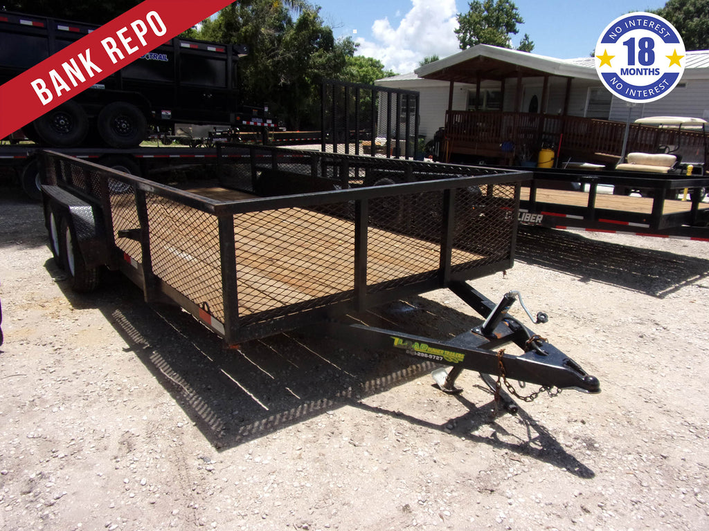 *BANK REPO* Used 7x16 Worldwide Utility Trailer