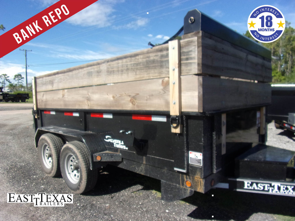 *BANK REPO* Used 6x12 East Texas Dump Trailer