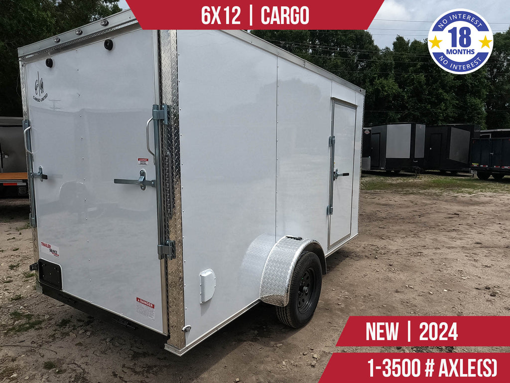 New 6x12 Trailer Sources Enclosed Trailer