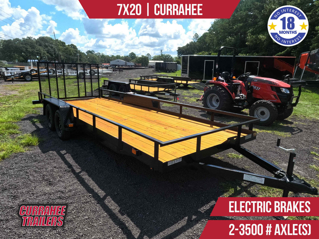 New 7x20 Curahee Utility Trailer