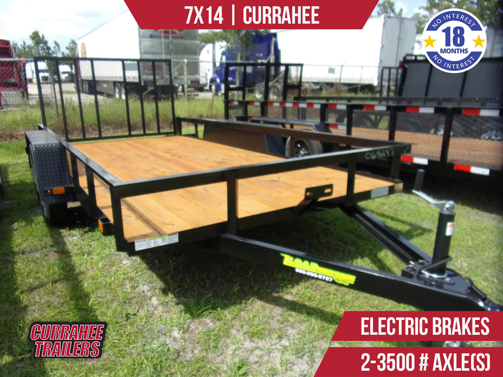 New 7x14 Curahee Utility Trailer