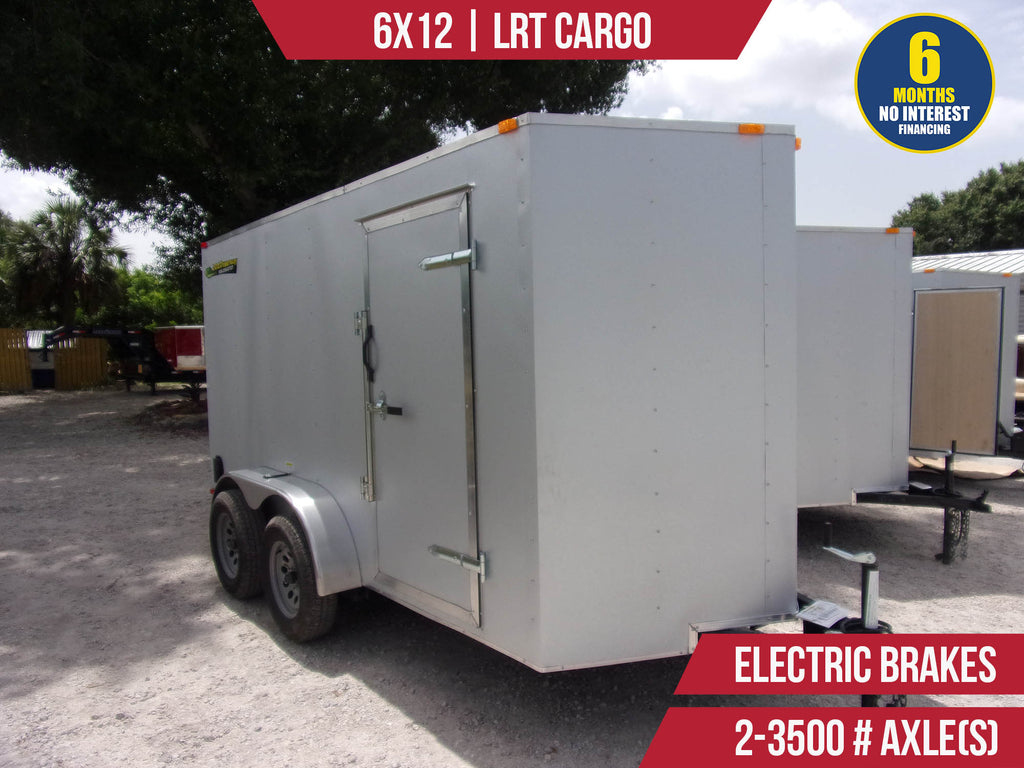 New 6x12 LRT CARGO Enclosed Trailer