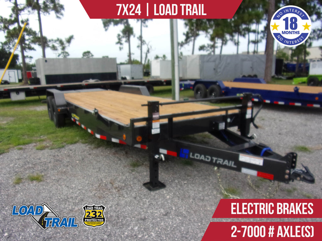 New 7x24 Load Trail Equipment Hauler Trailer