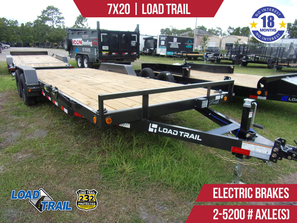 New 7x20 Load Trail Car Hauler Trailer