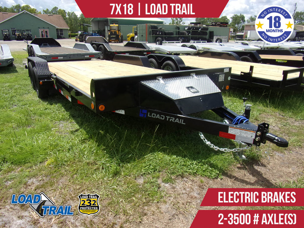 New 7x18 Load Trail Car Hauler Trailer