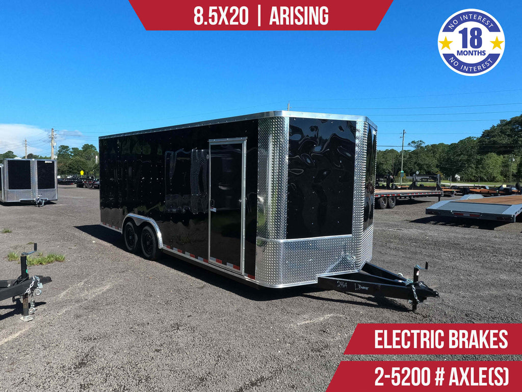 New 8.5x20 Arising Industries Enclosed Trailer