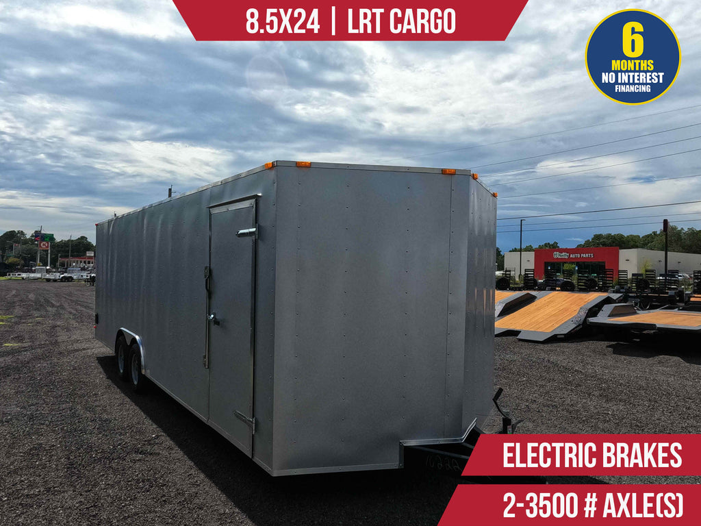 New 8.5x24 LRT CARGO Enclosed Trailer