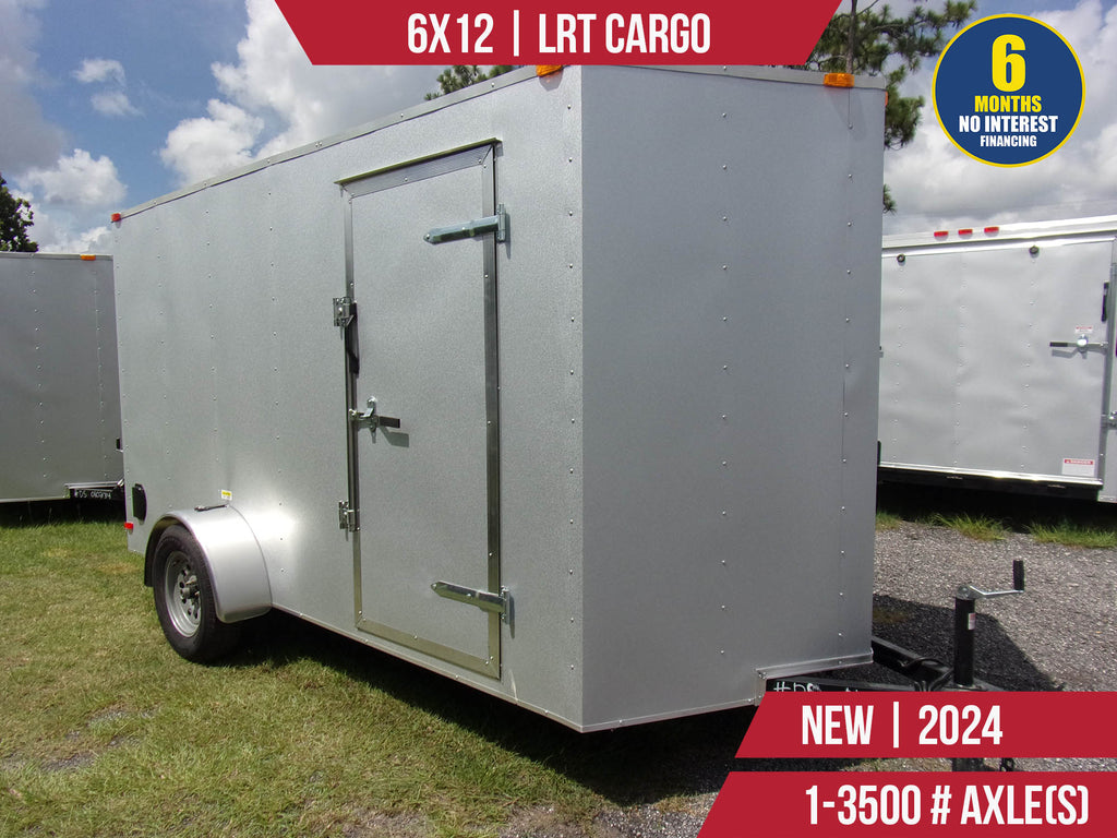 New 6x12 LRT CARGO Enclosed Trailer