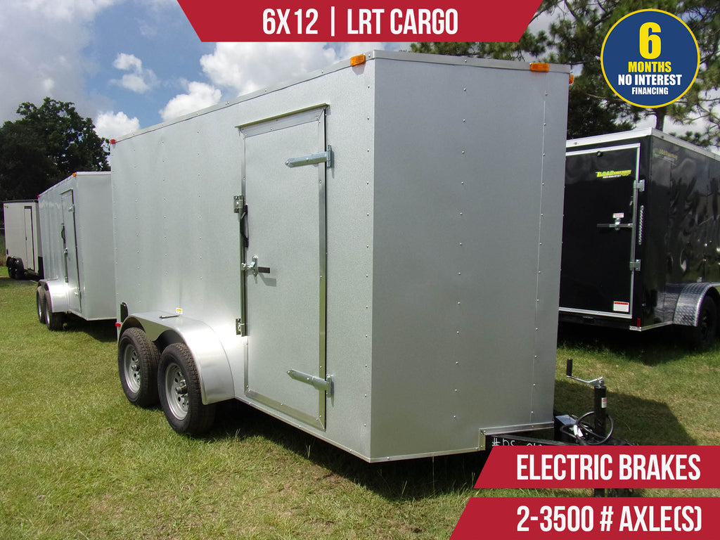 New 6x12 LRT CARGO Enclosed Trailer