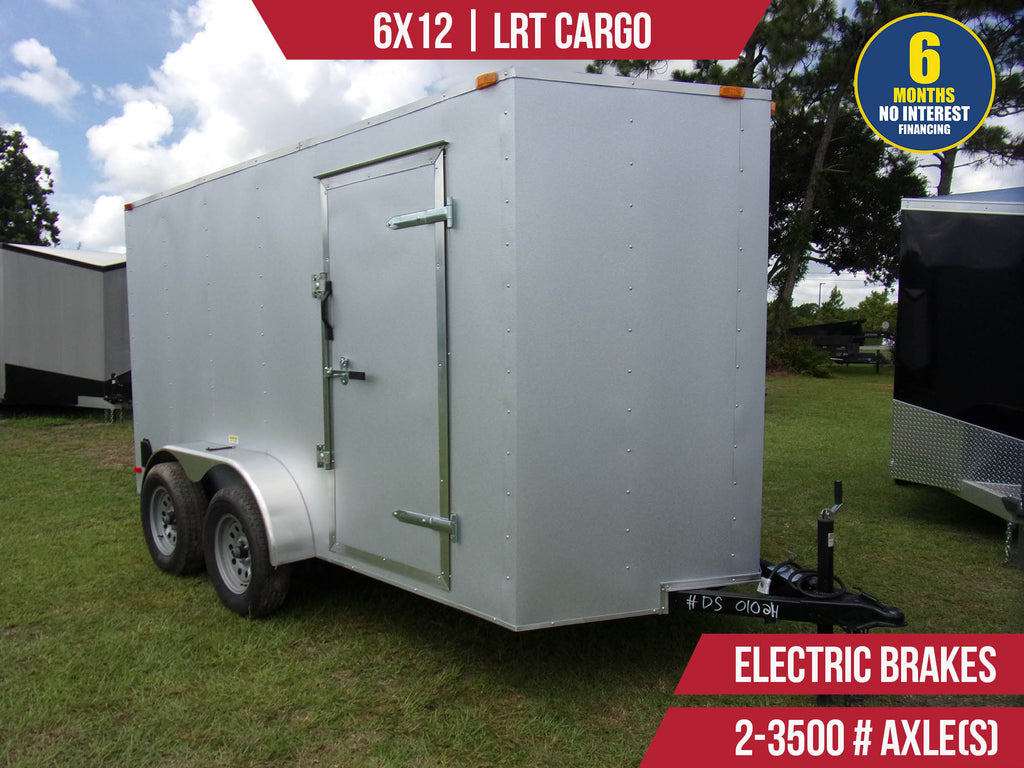 New 6x12 LRT CARGO Enclosed Trailer