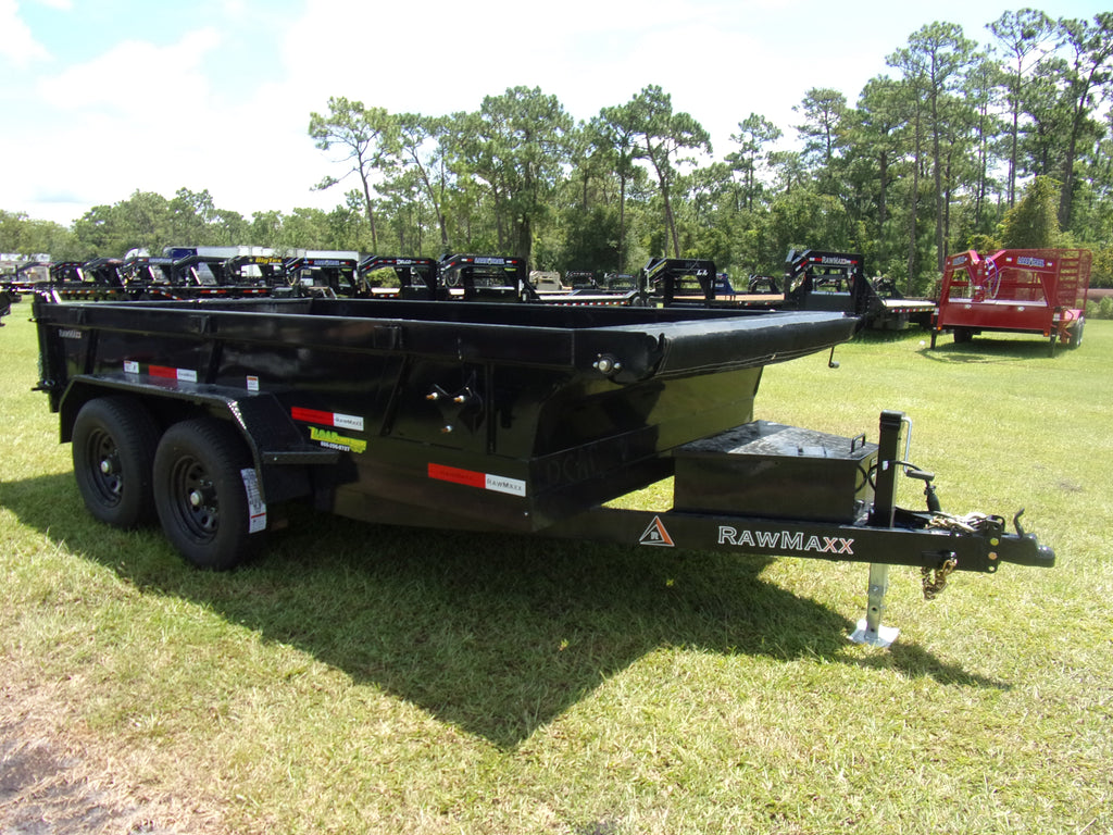 New 6.5x12 RawMaxx Dump Trailer