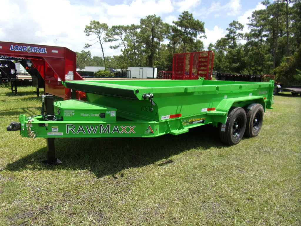 New 7x14 RawMaxx Dump Trailer