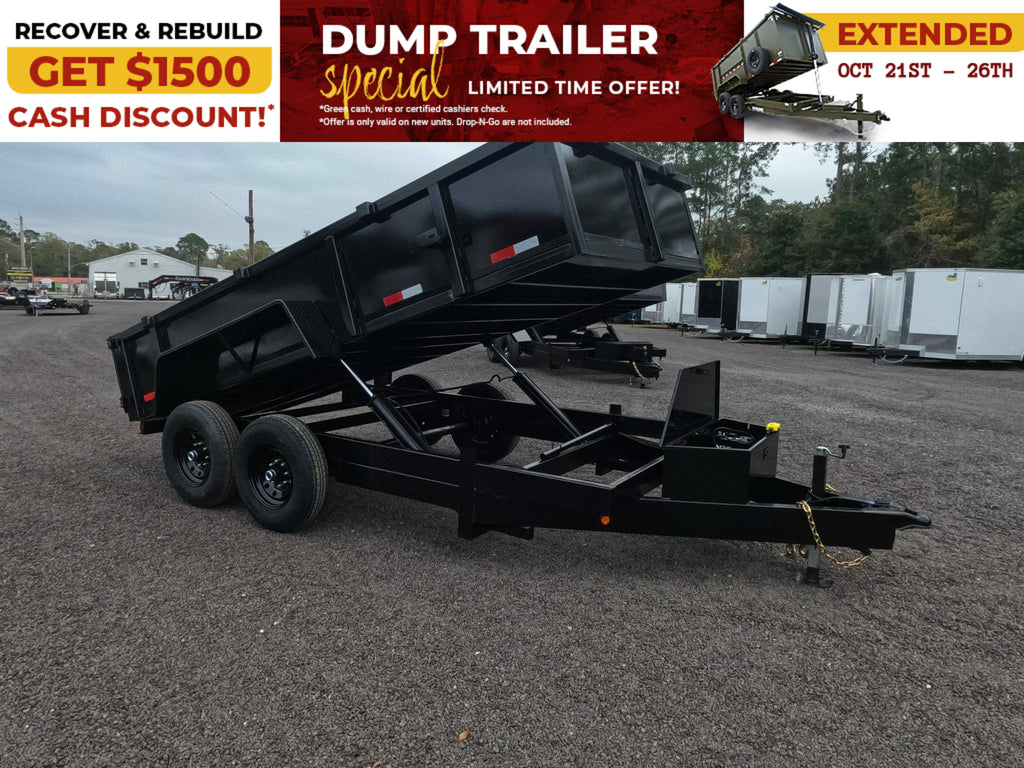 New 7x14 Taylor Dump Trailer