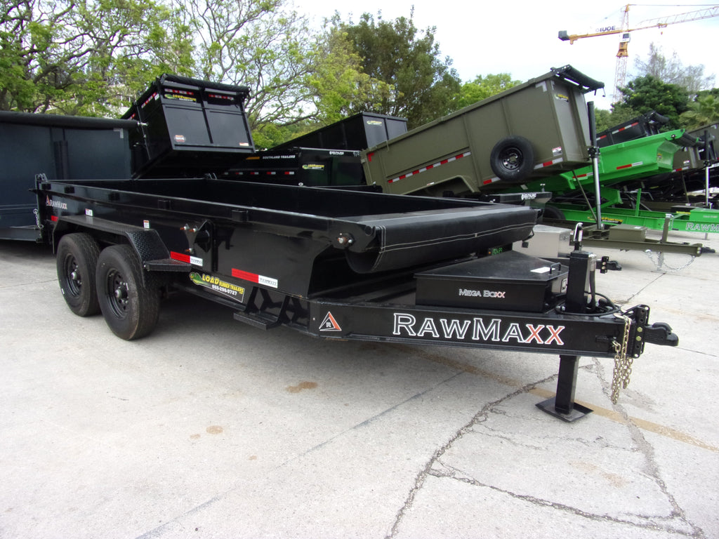 New 7x14 RawMaxx Dump Trailer