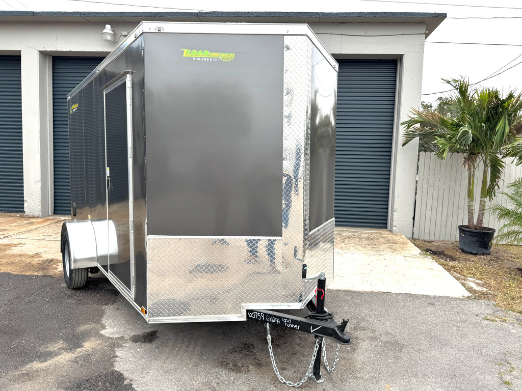 New 6x12 Quality Cargo Enclosed Trailer