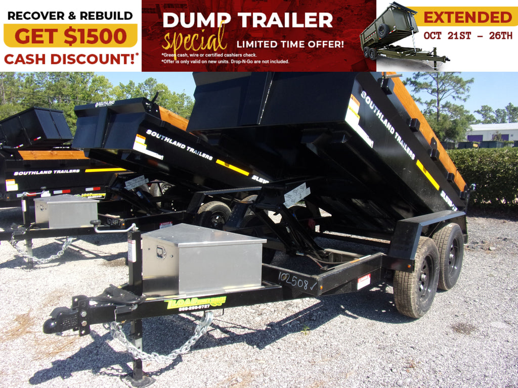 New 5x10 Southland Dump Trailer