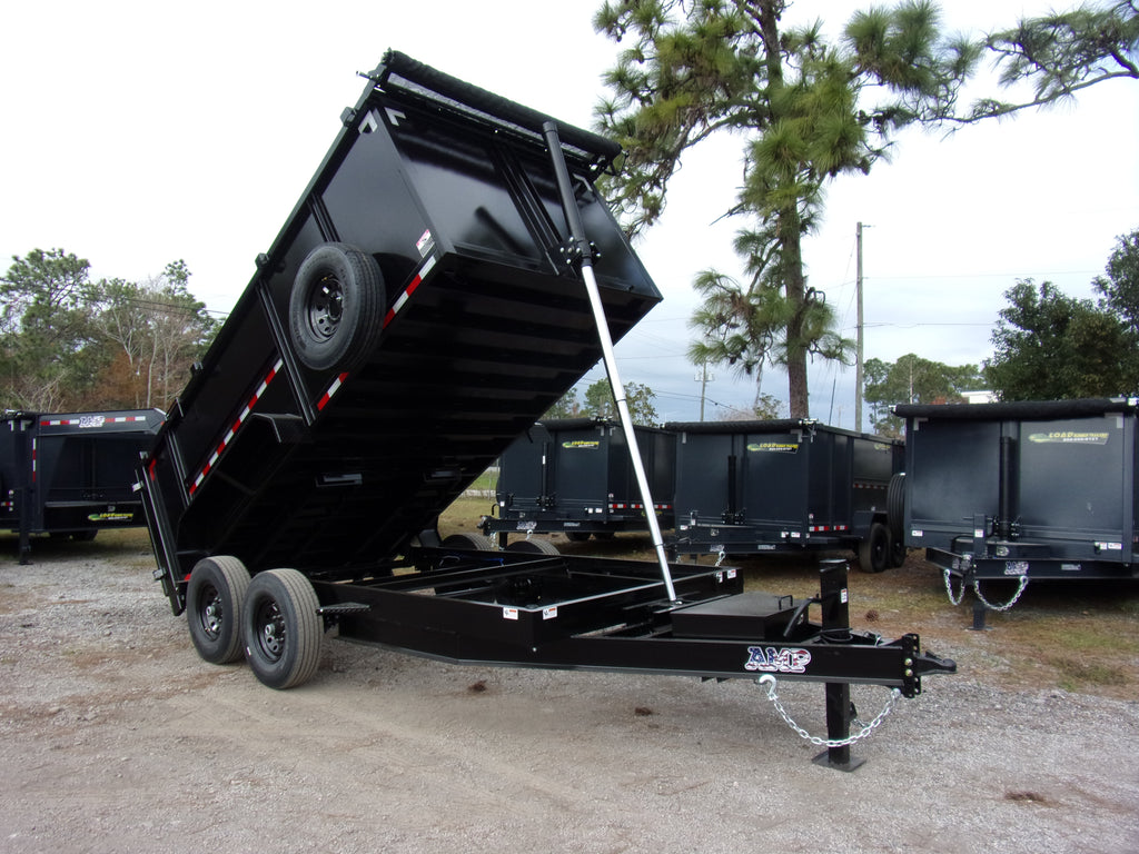 New 7x14 AMP Dump Trailer