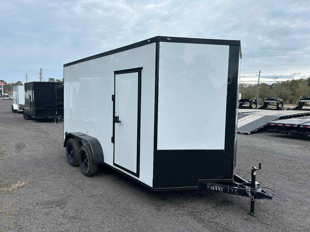 New 7x14 Trailer Sources Enclosed Trailer