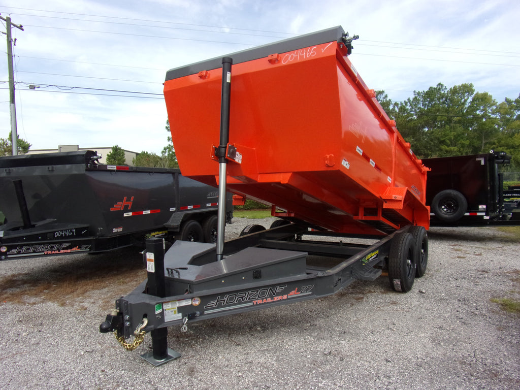 New 7x14 HORIZON Dump Trailer