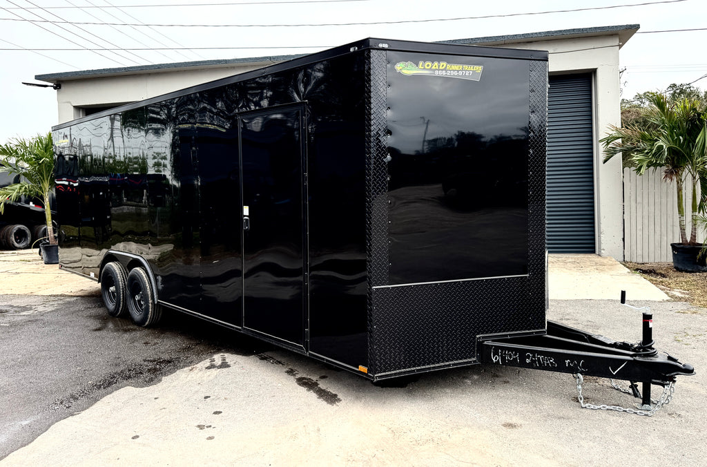 New 8.5x24 Quality Cargo Enclosed Trailer