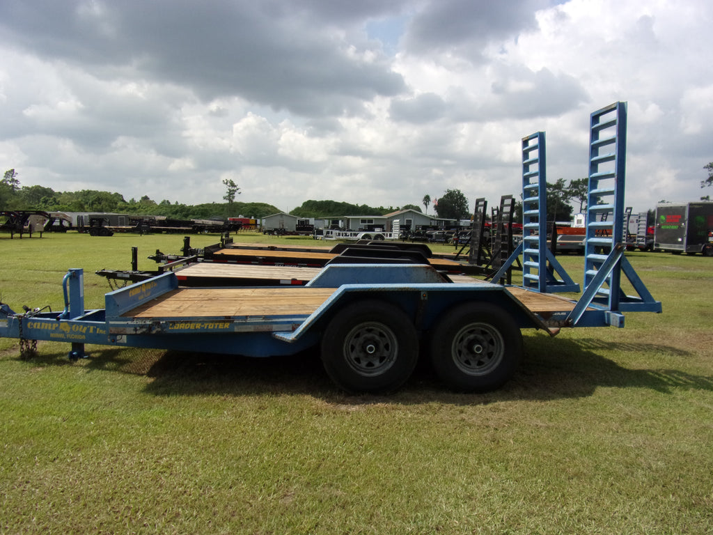 Used 7x14 ECONO Equipment Hauler Trailer Load Runner Trailers