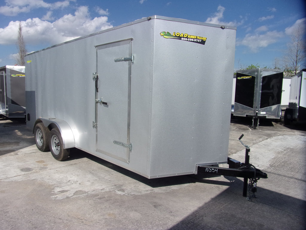 New 7x16 Deep South Cargo Enclosed Trailer