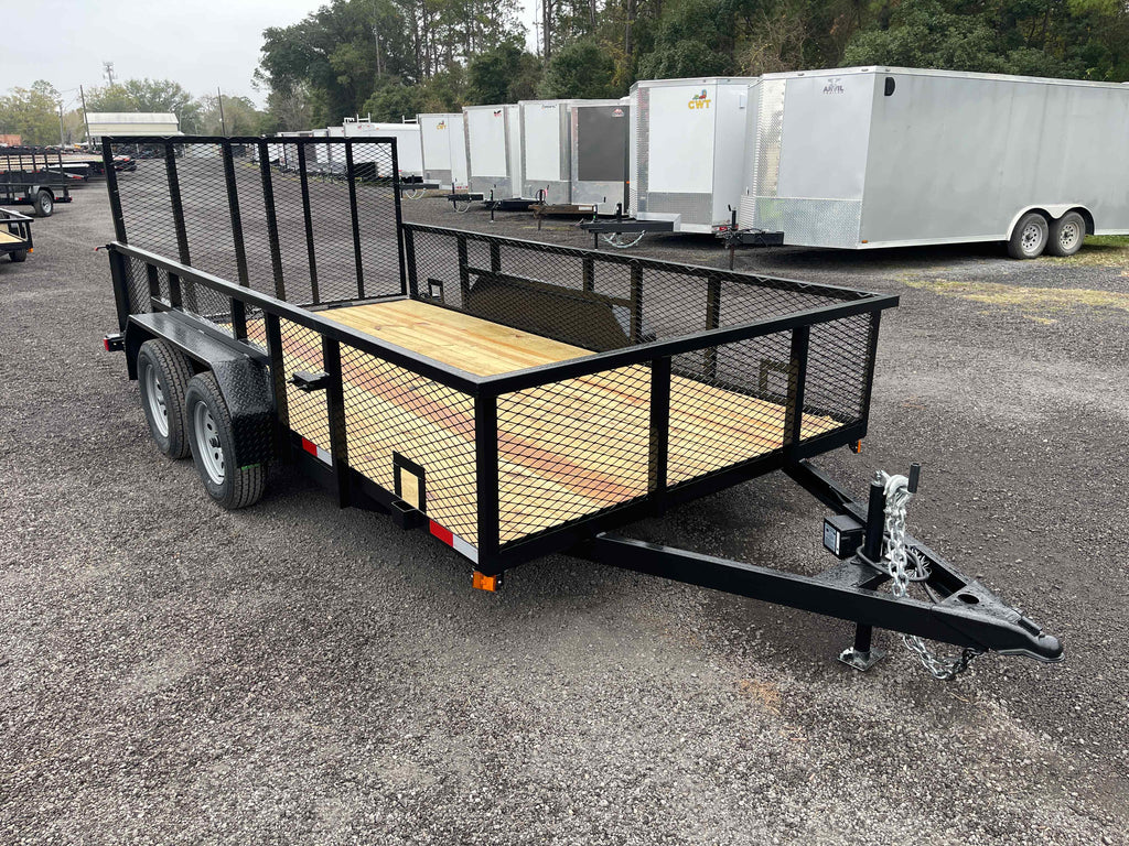New 7x14 Worldwide Utility Trailer