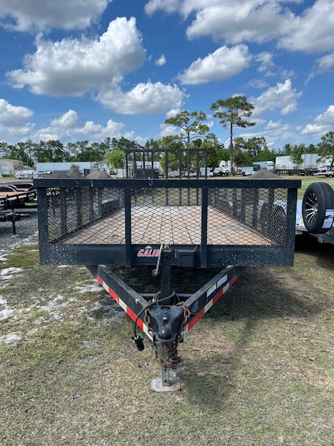 Used 7x20 Caliber Utility Trailer